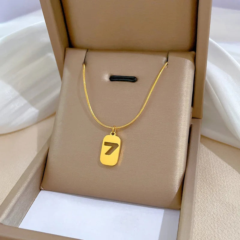 Minimalist Necklace for Women – Gold & Silver Stainless Steel Jewelry