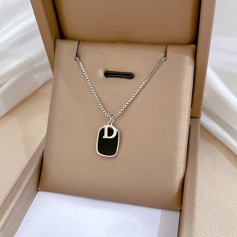 Minimalist Necklace for Women – Gold & Silver Stainless Steel Jewelry