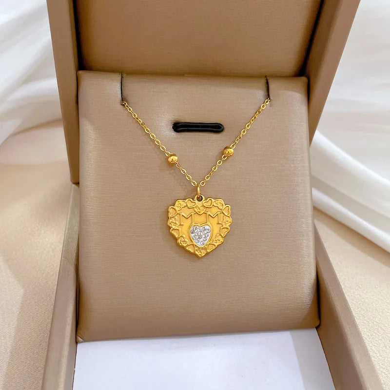 Minimalist Necklace for Women – Gold & Silver Stainless Steel Jewelry