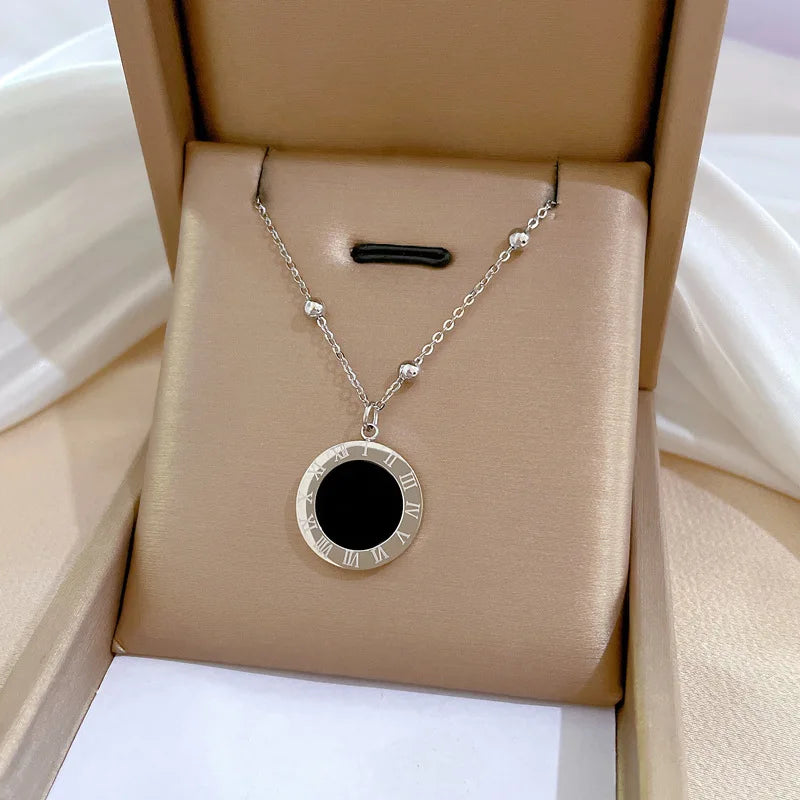 Minimalist Necklace for Women – Gold & Silver Stainless Steel Jewelry