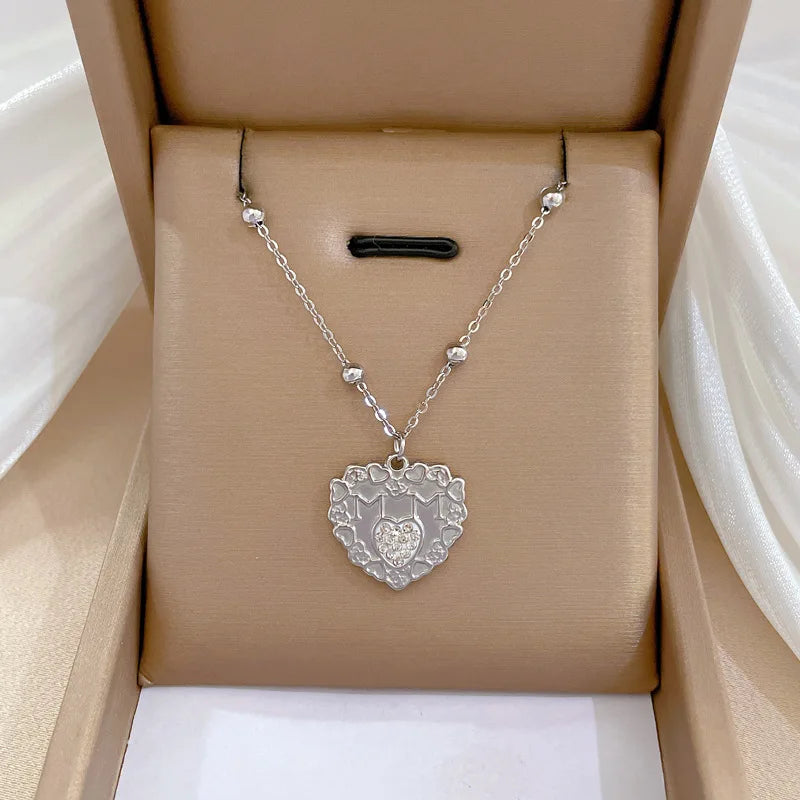 Minimalist Necklace for Women – Gold & Silver Stainless Steel Jewelry